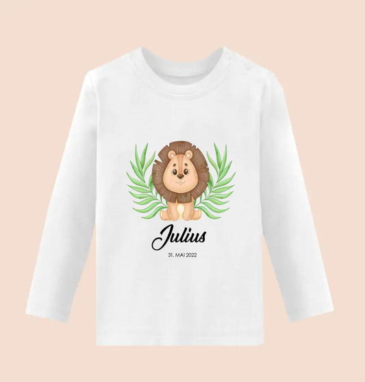 SÜßE TIERE + NAME - Personalisierbarer Longsleeve