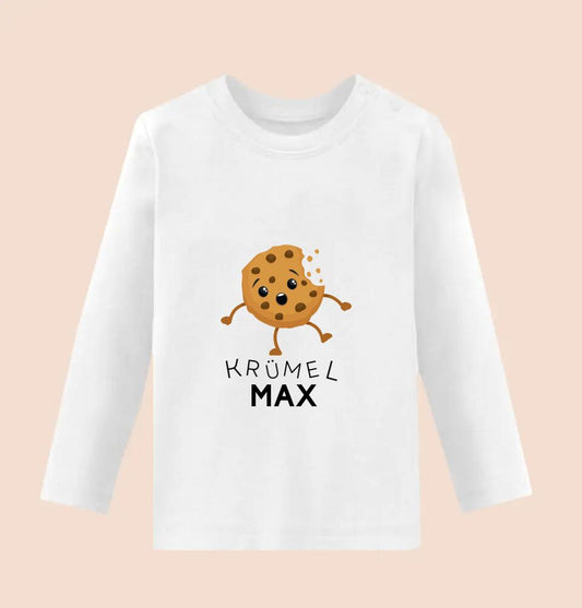 KRÜMEL COOKIE + NAME - Personalisierbarer Longsleeve