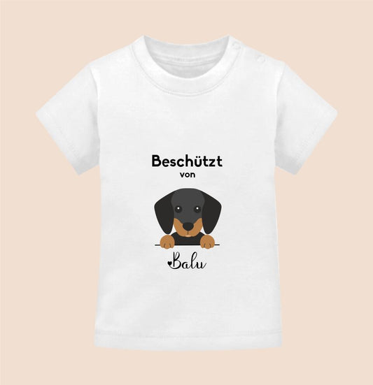 DEIN(E) HUND(E) - Personalisierbares Baby T-Shirt