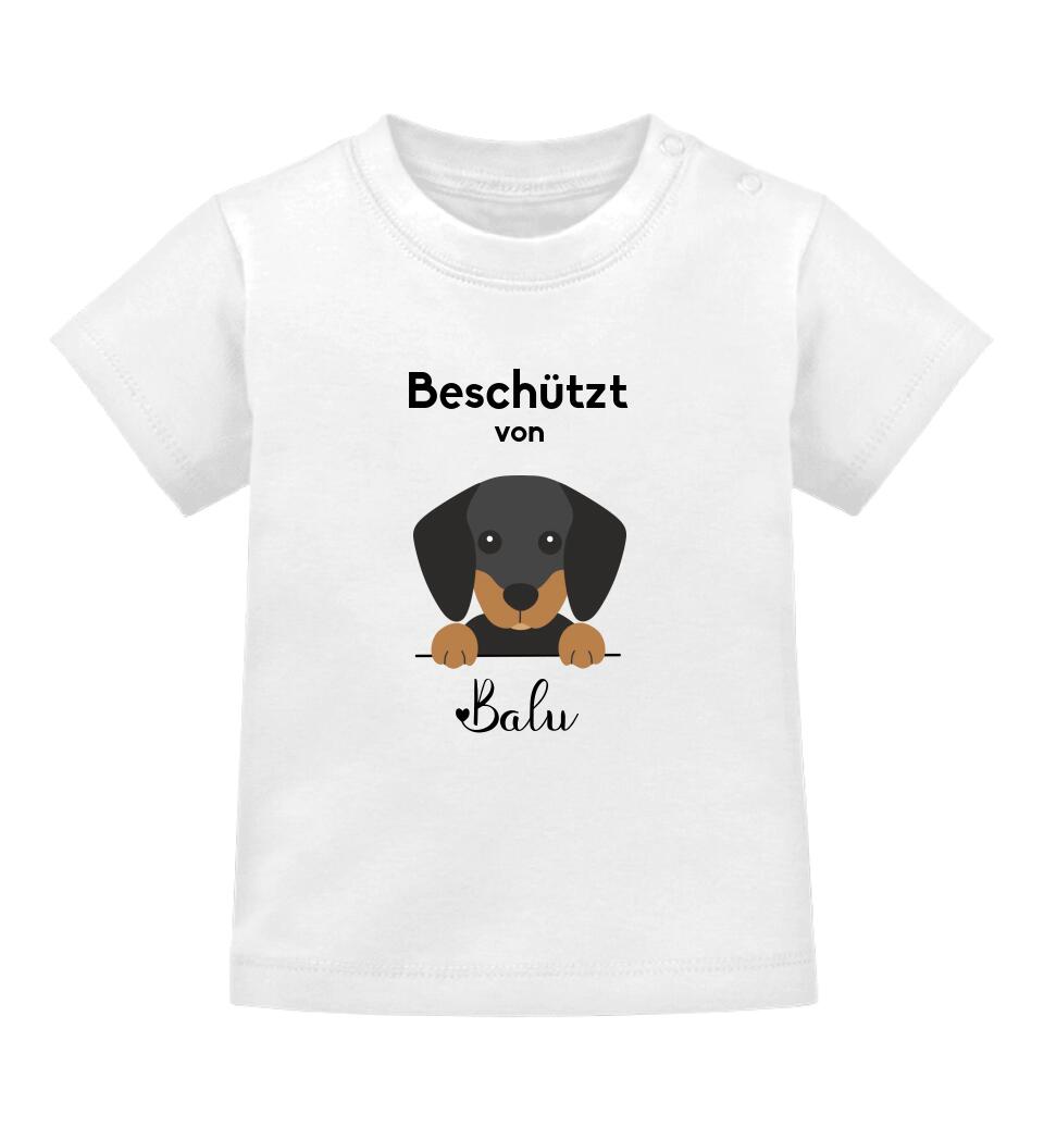 DEIN(E) HUND(E) - Personalisierbares Baby T-Shirt