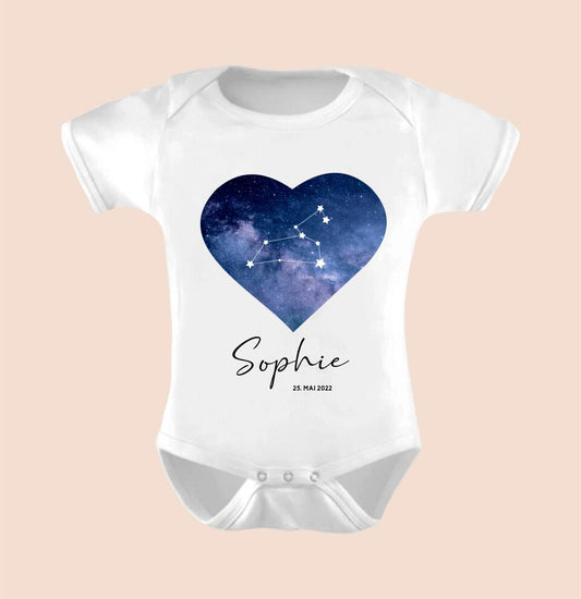 DEINE STERNE - Personalisierbarer Baby-Body