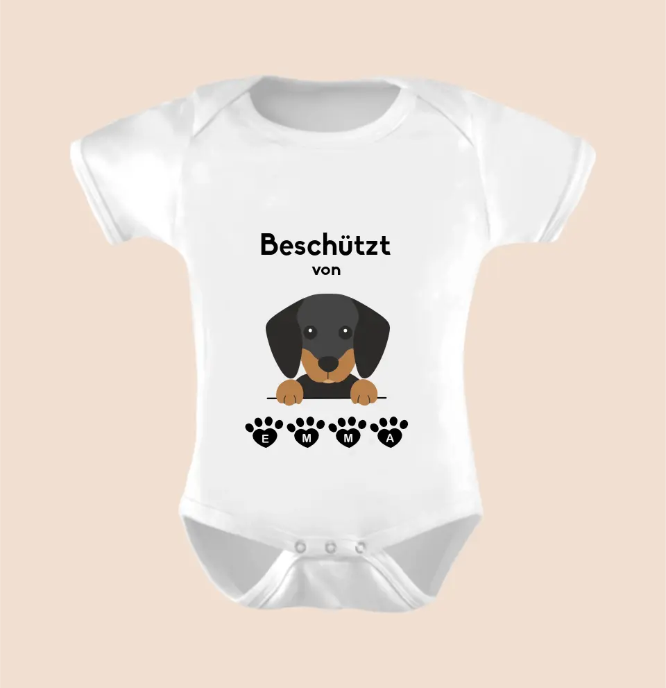 Personalisierbarer Baby Body