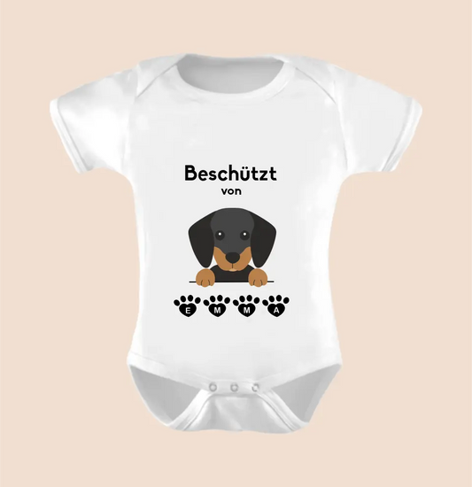 DEIN(E) HUND(E) - Personalisierbarer Baby-Body