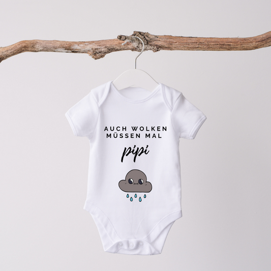 AUCH WOLKEN MÜSSEN MAL PIPI - Baby Body